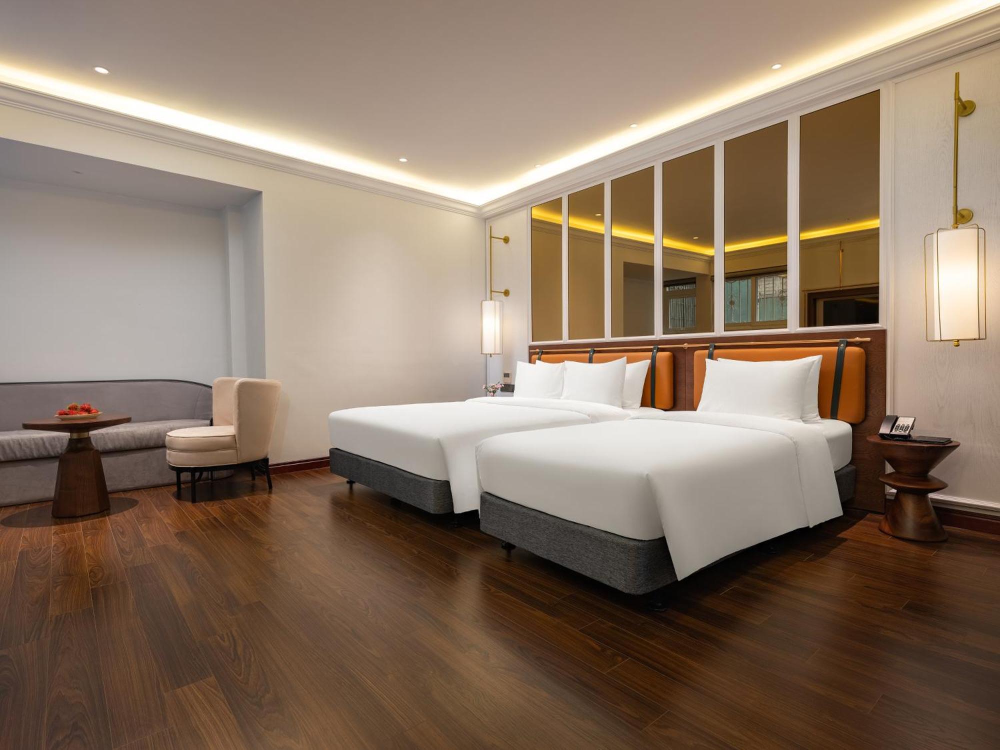 Minerva Premium Hotel Hanoi Bagian luar foto