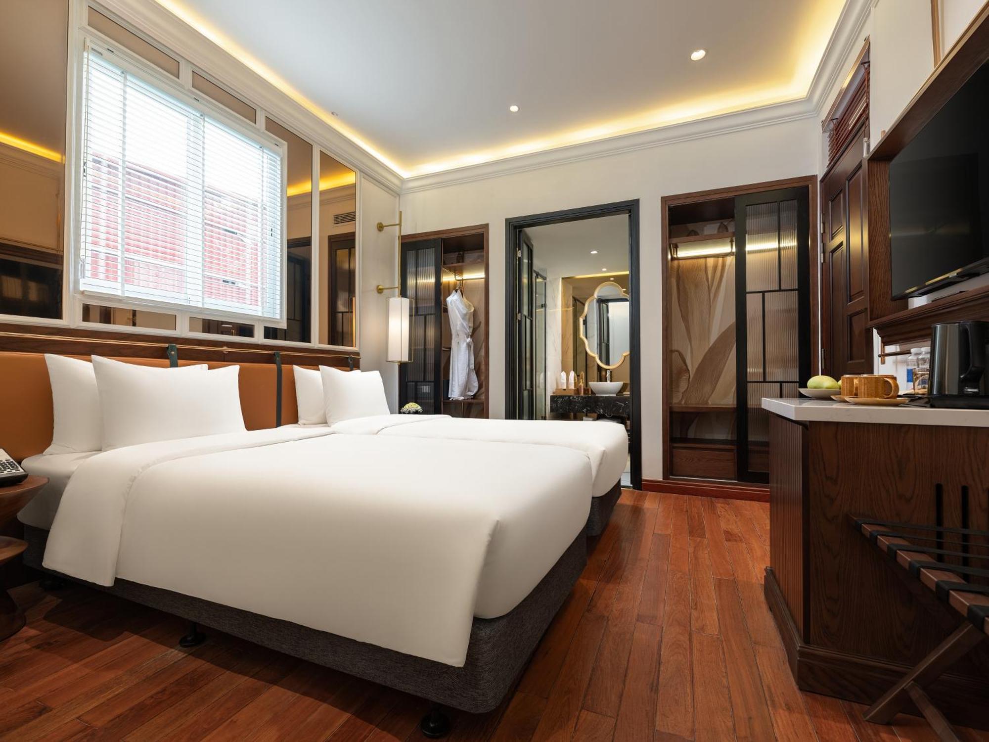 Minerva Premium Hotel Hanoi Bagian luar foto