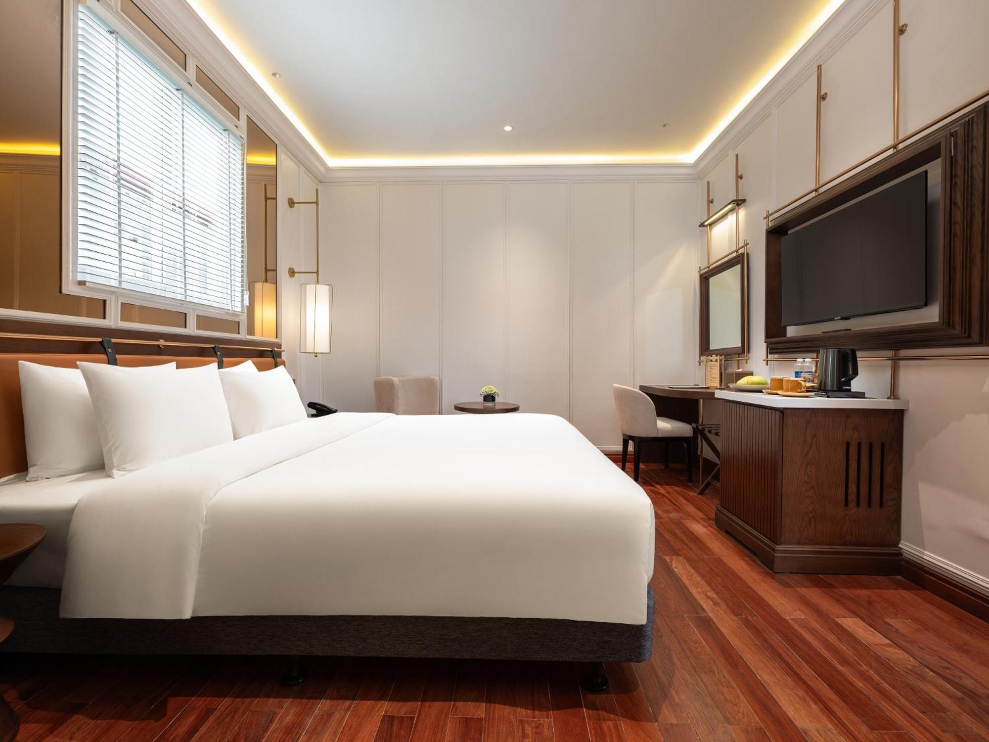 Minerva Premium Hotel Hanoi Bagian luar foto