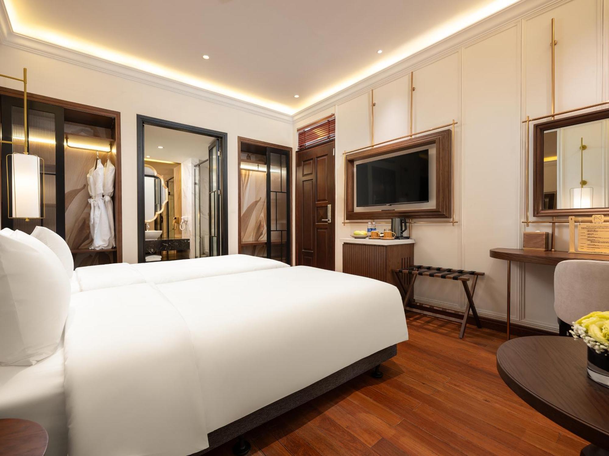 Minerva Premium Hotel Hanoi Bagian luar foto